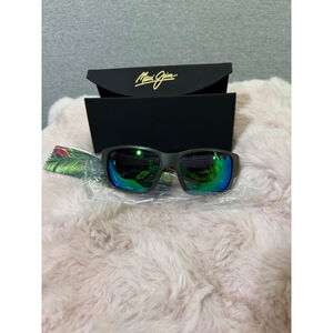 Men's Maui Jim Sunglasses One Size Gray with new authentic aqua Mirror Lenses